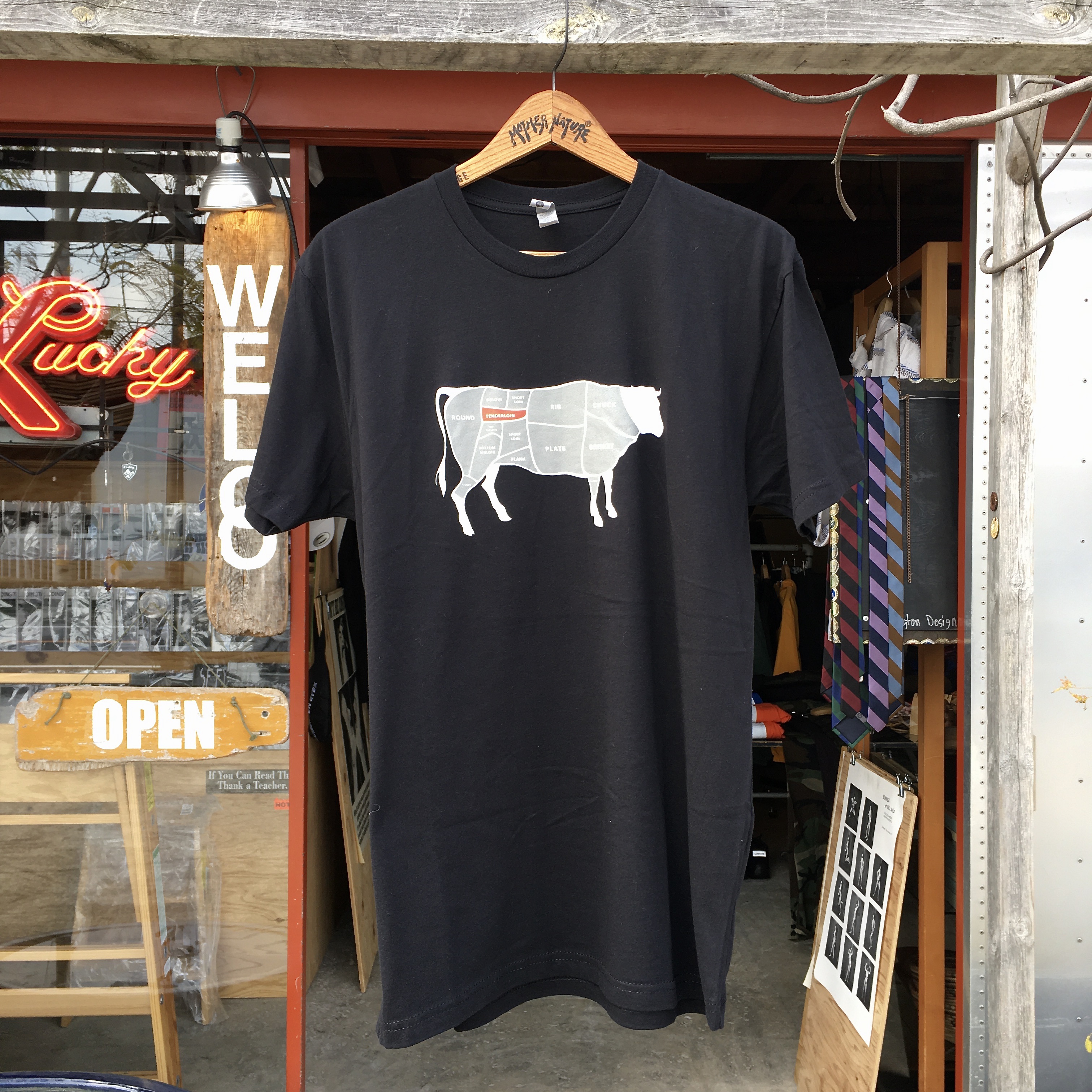 TENDERLOIN MUSEUM: NEW COW T-SHIRTS 