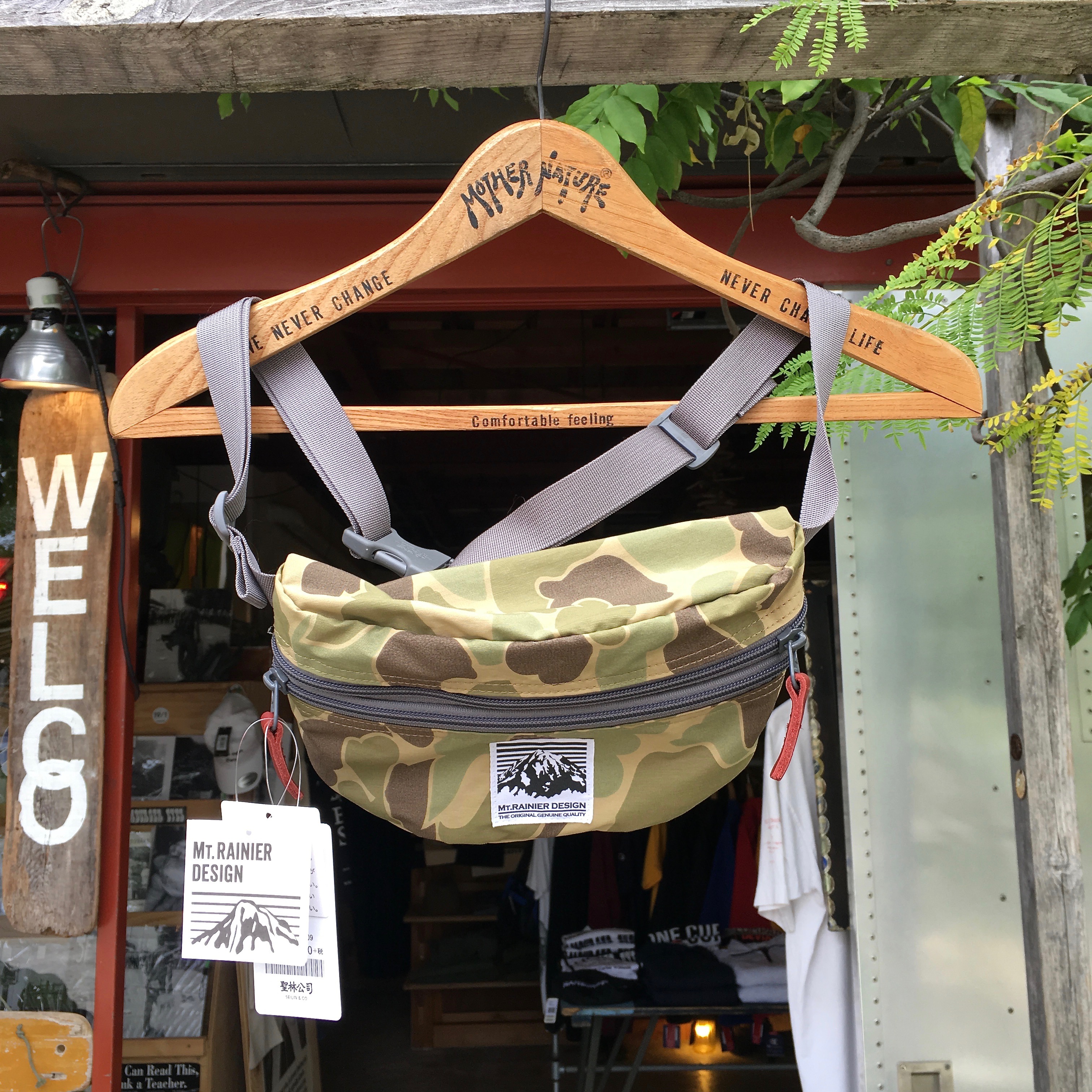 MT RAINIER DESIGN：MRD ORIGINAL TWO ZIP POUCH CAMO