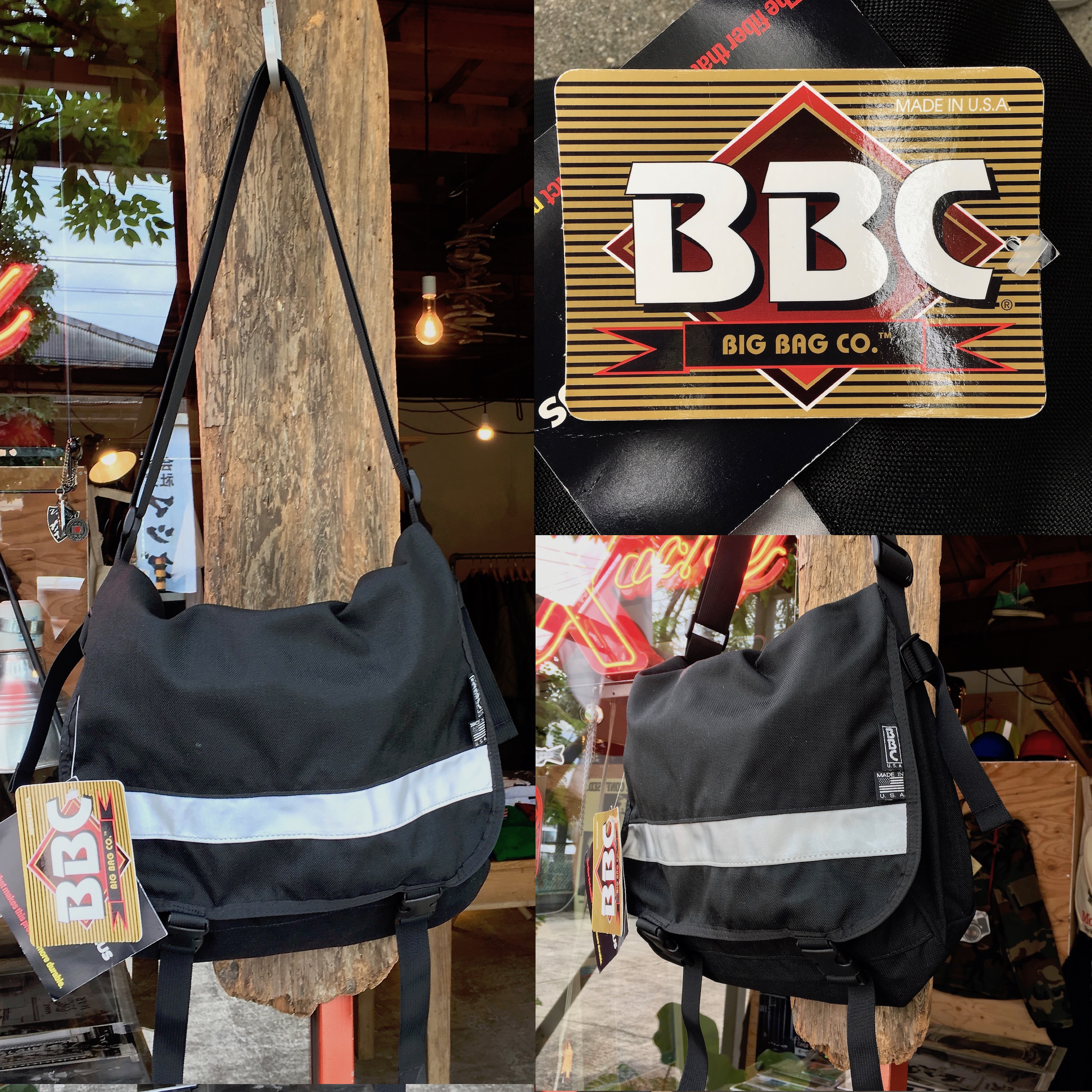 BIG BAG COMPANY : DEAD STOCK MESSENGER BAG 