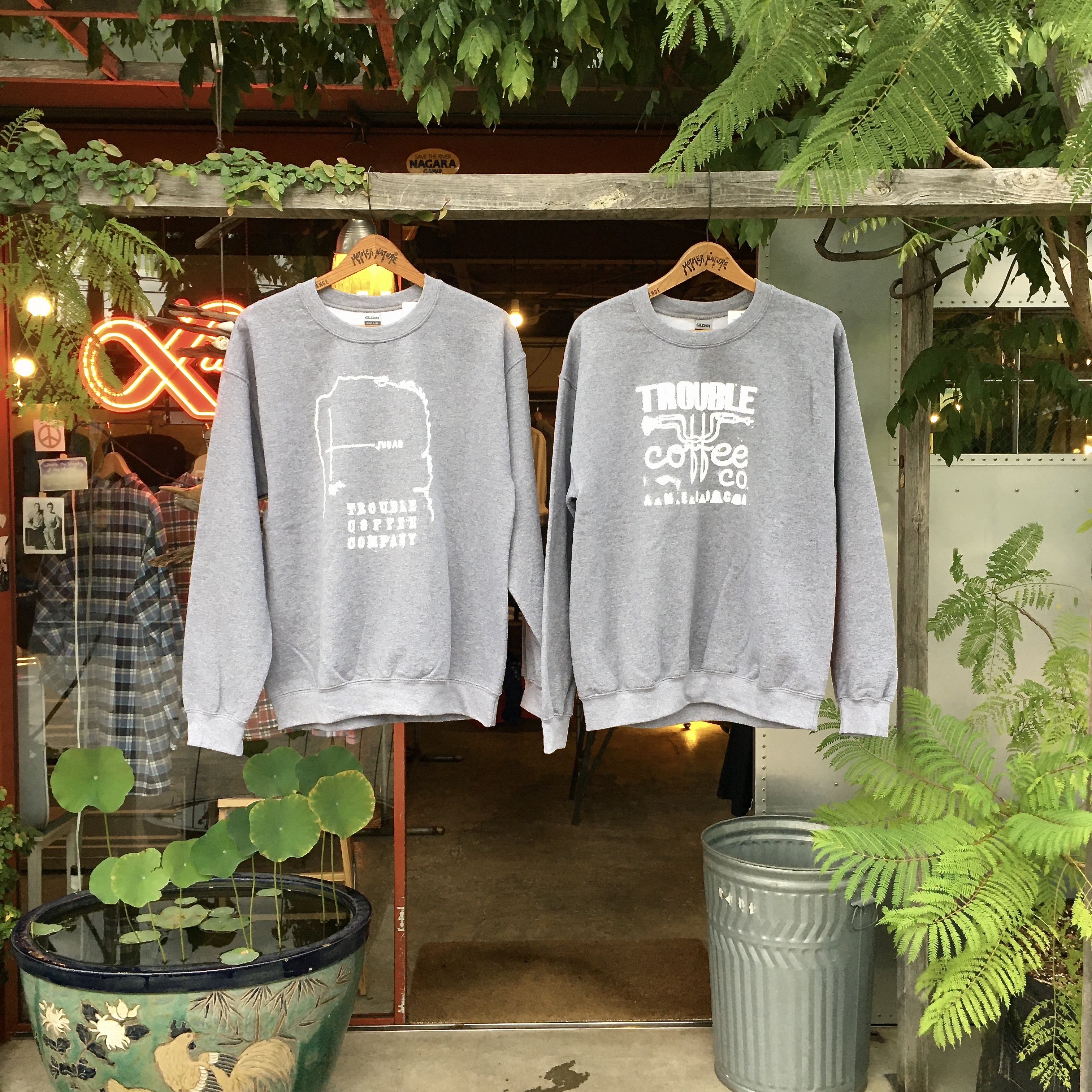 TROUBLE COFFEE : SWEAT SHIRTS 
