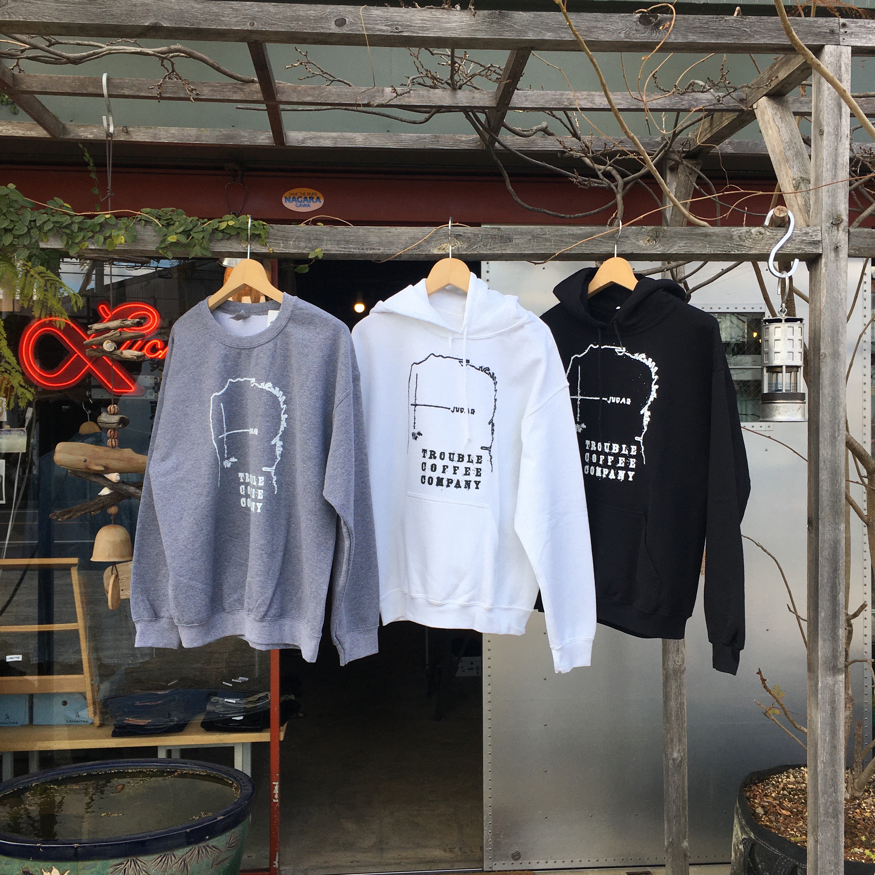 TROUBLE COFFEE : SWEAT SHIRTS,HOODIE