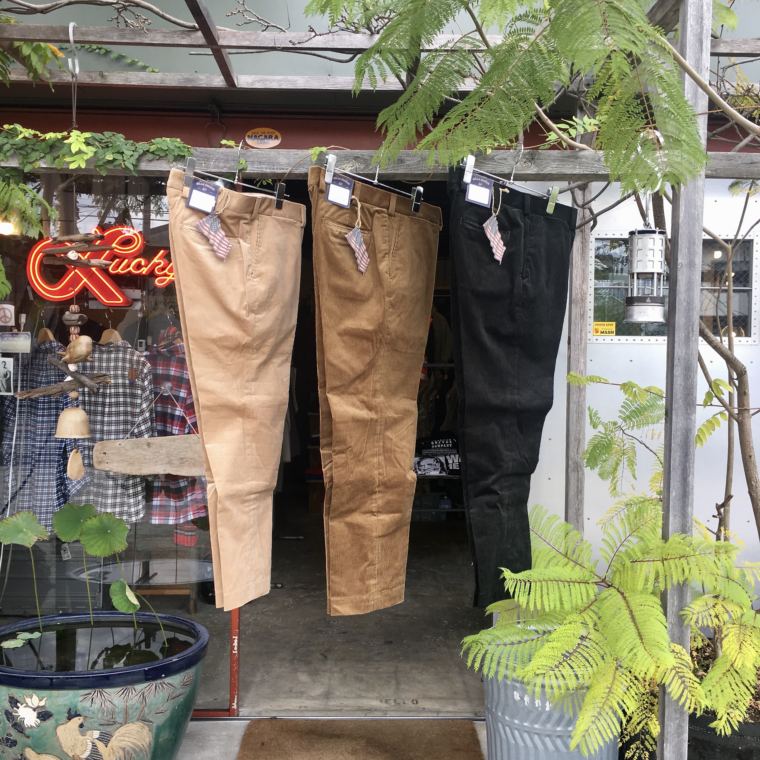BILLS KHAKI : M3 Straight Fit  Corduroy 