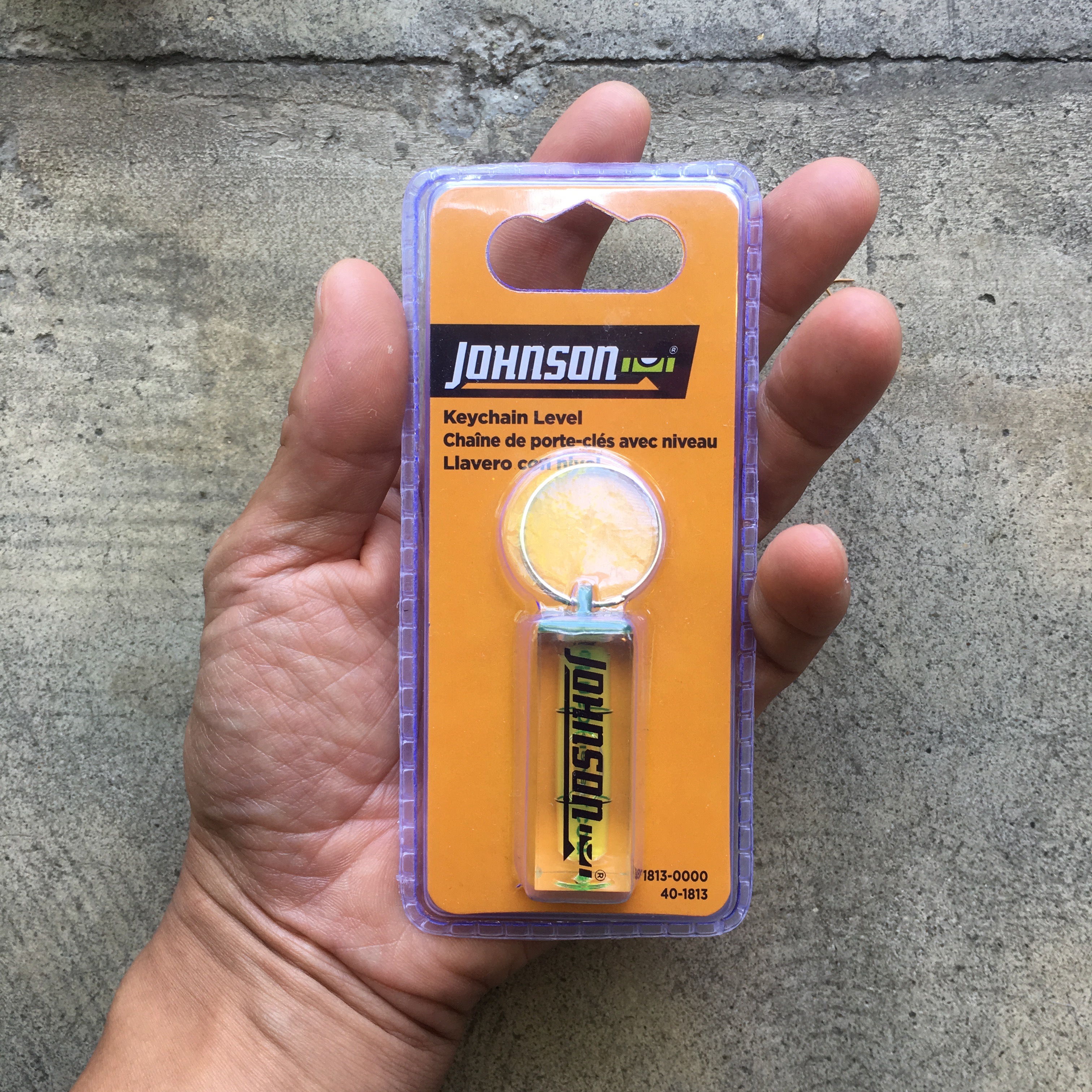 Johnson Level : keychain