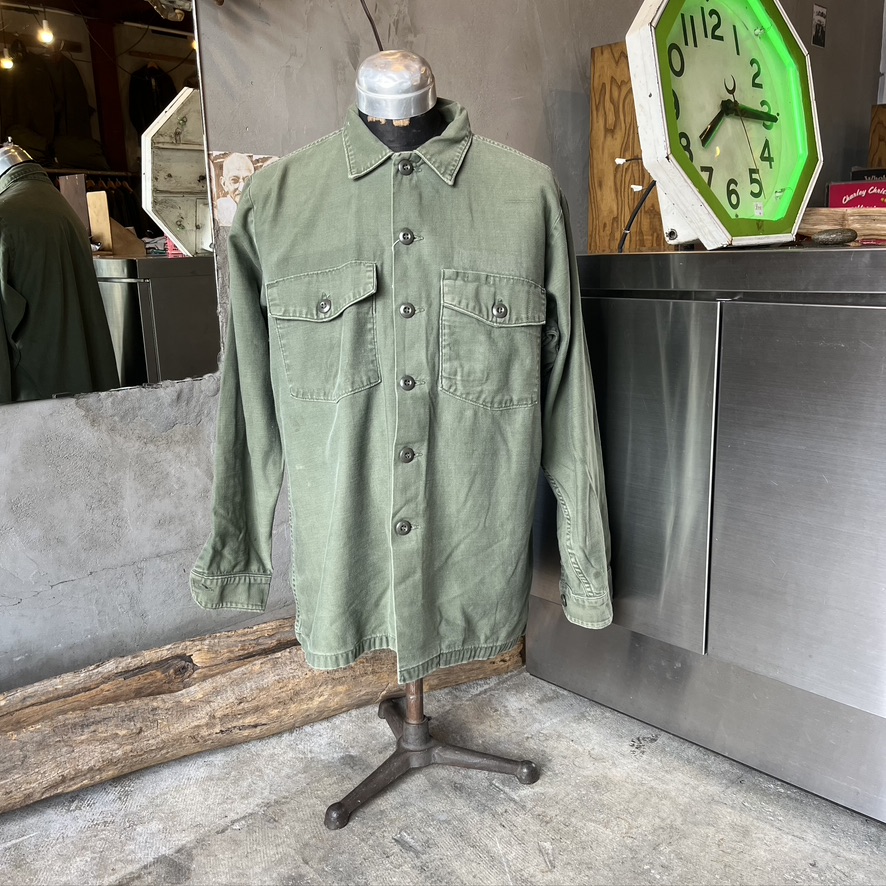VINTAGE US ARMY COTTON UTILITY SHIRT