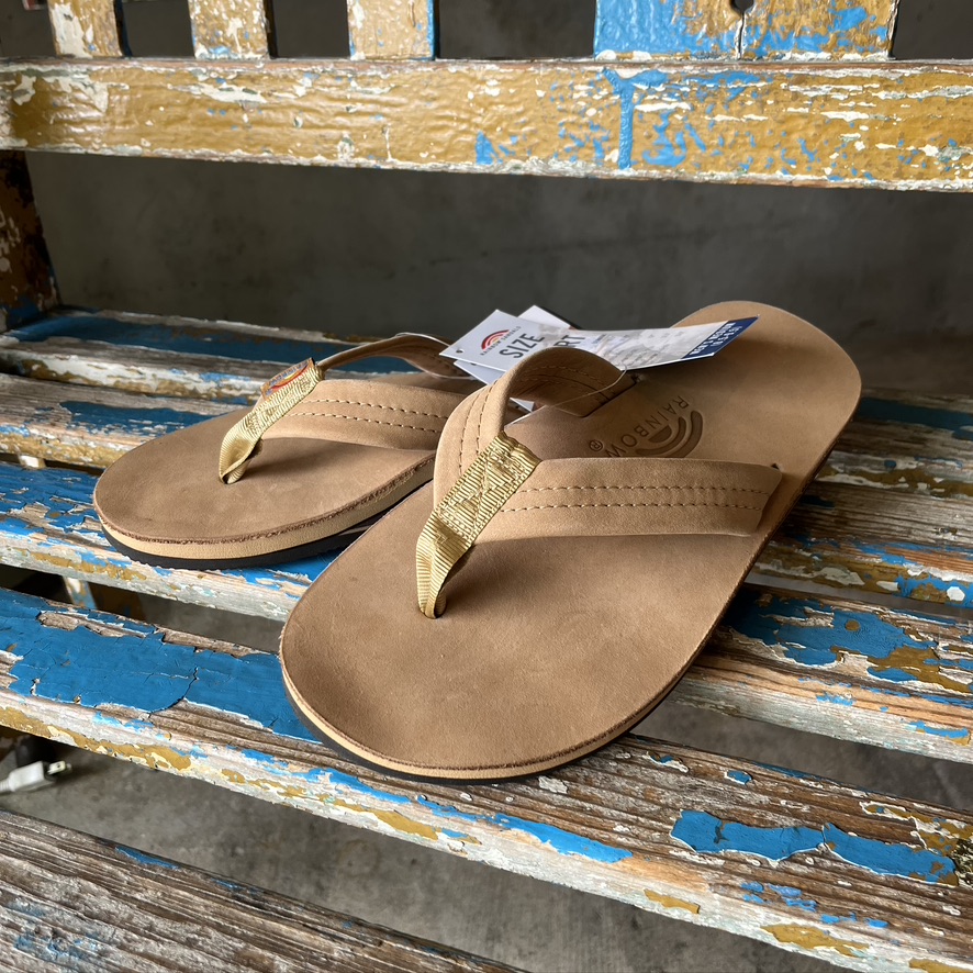 RAINBOW SANDALS : Double Layer Premier Leather