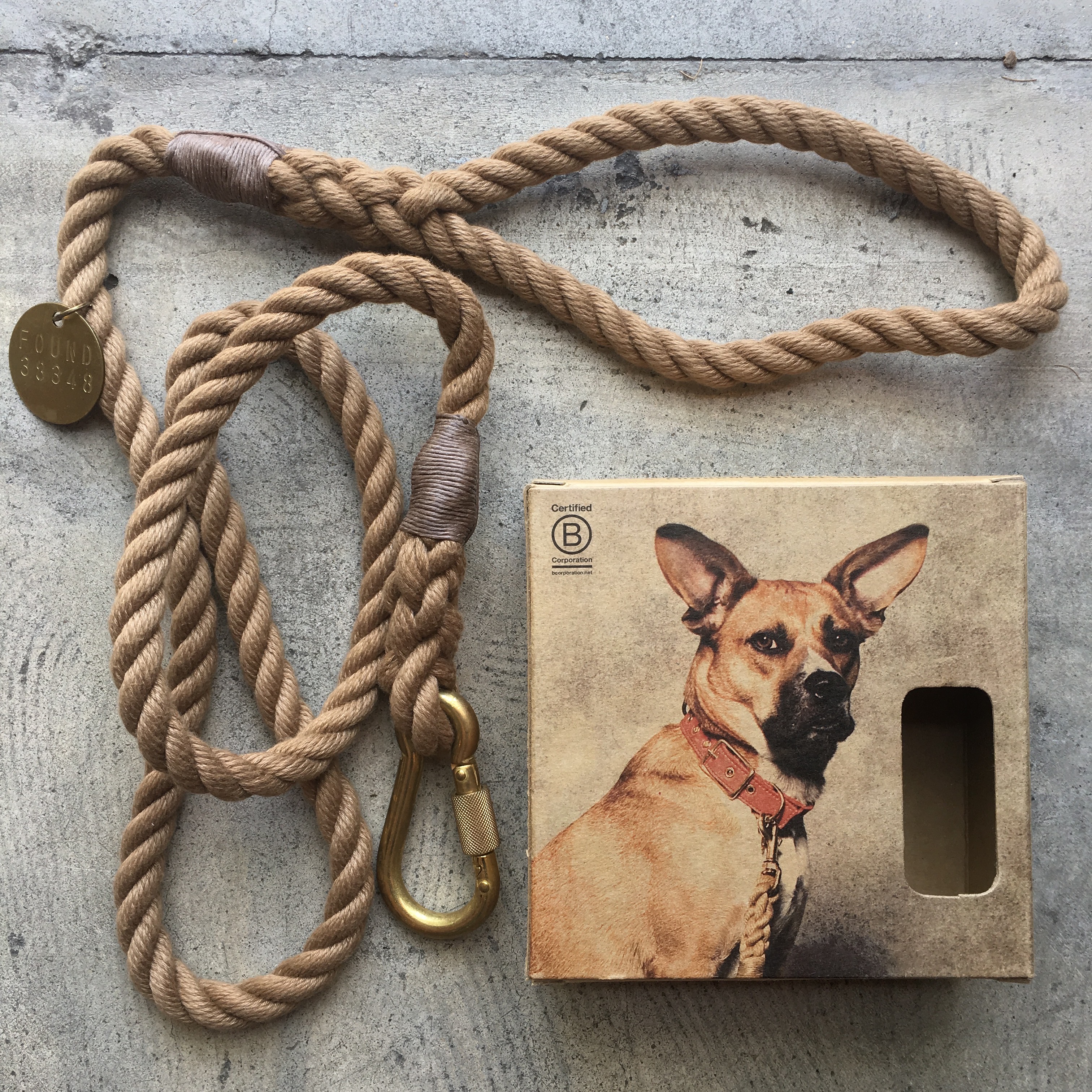 FOUND MY ANIMAL : ROPE DOG LEASH 