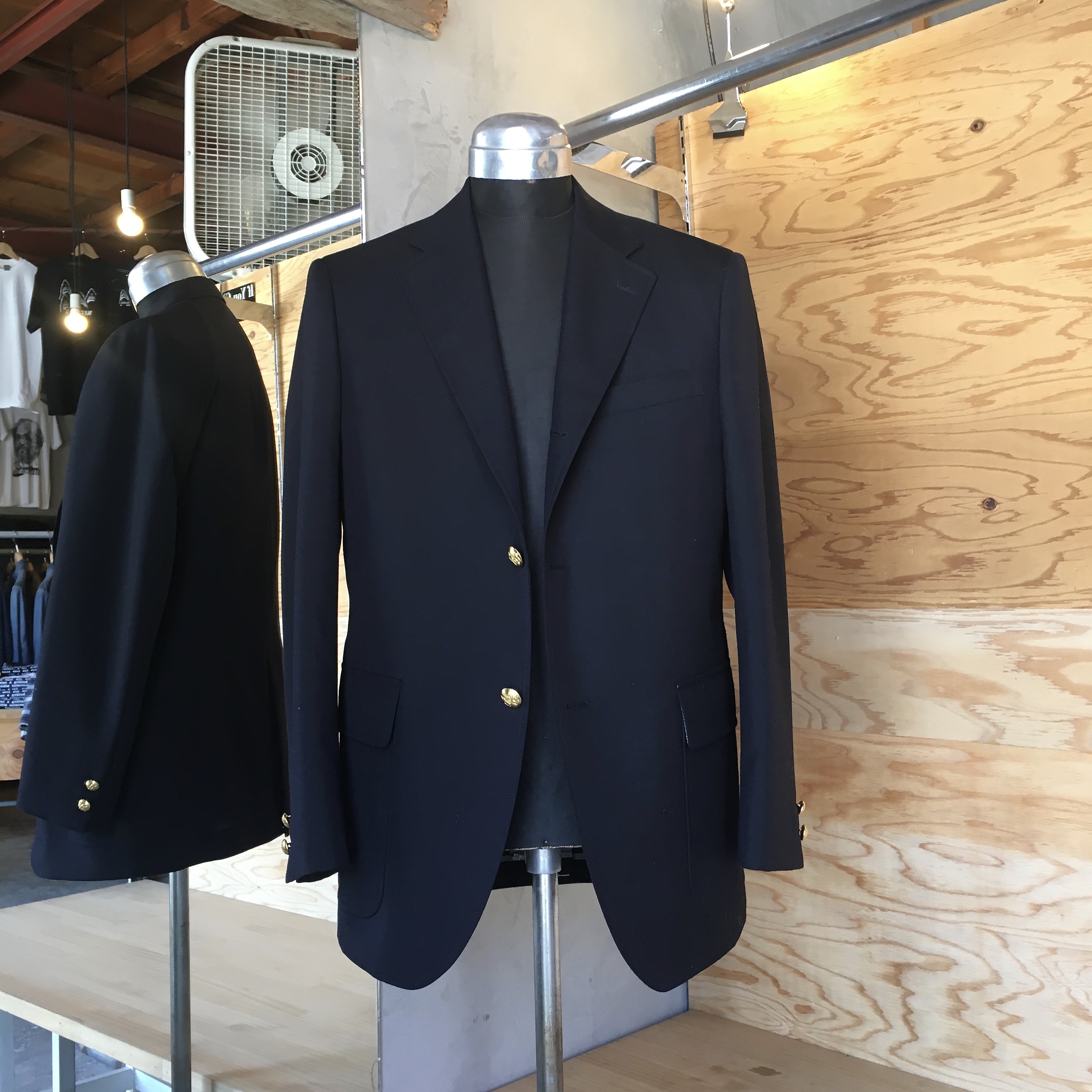 J PRESS/BLUE BLUE : NAVY BLAZER