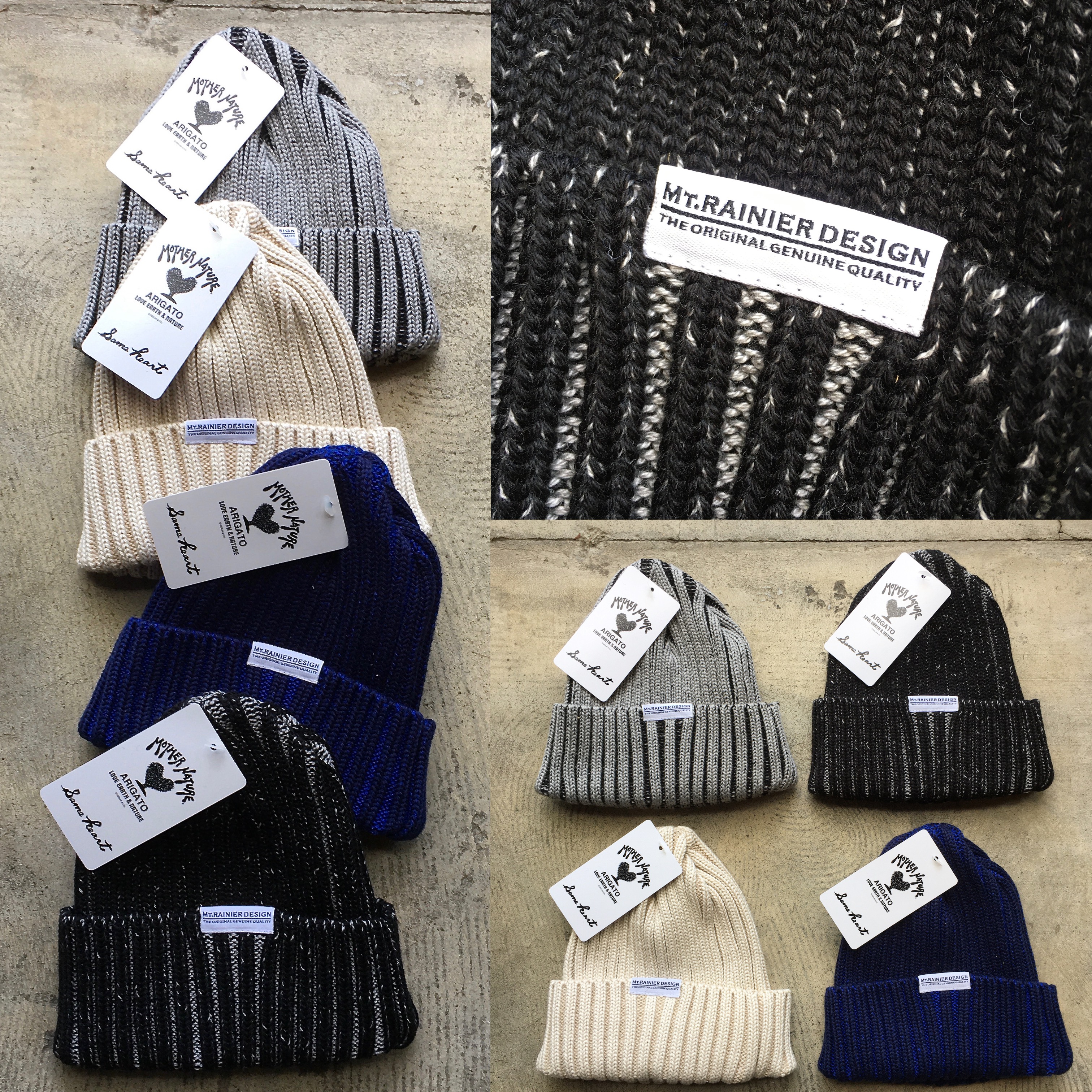 MT RAINIER DESIGN : MRD LG KNIT BEANIE