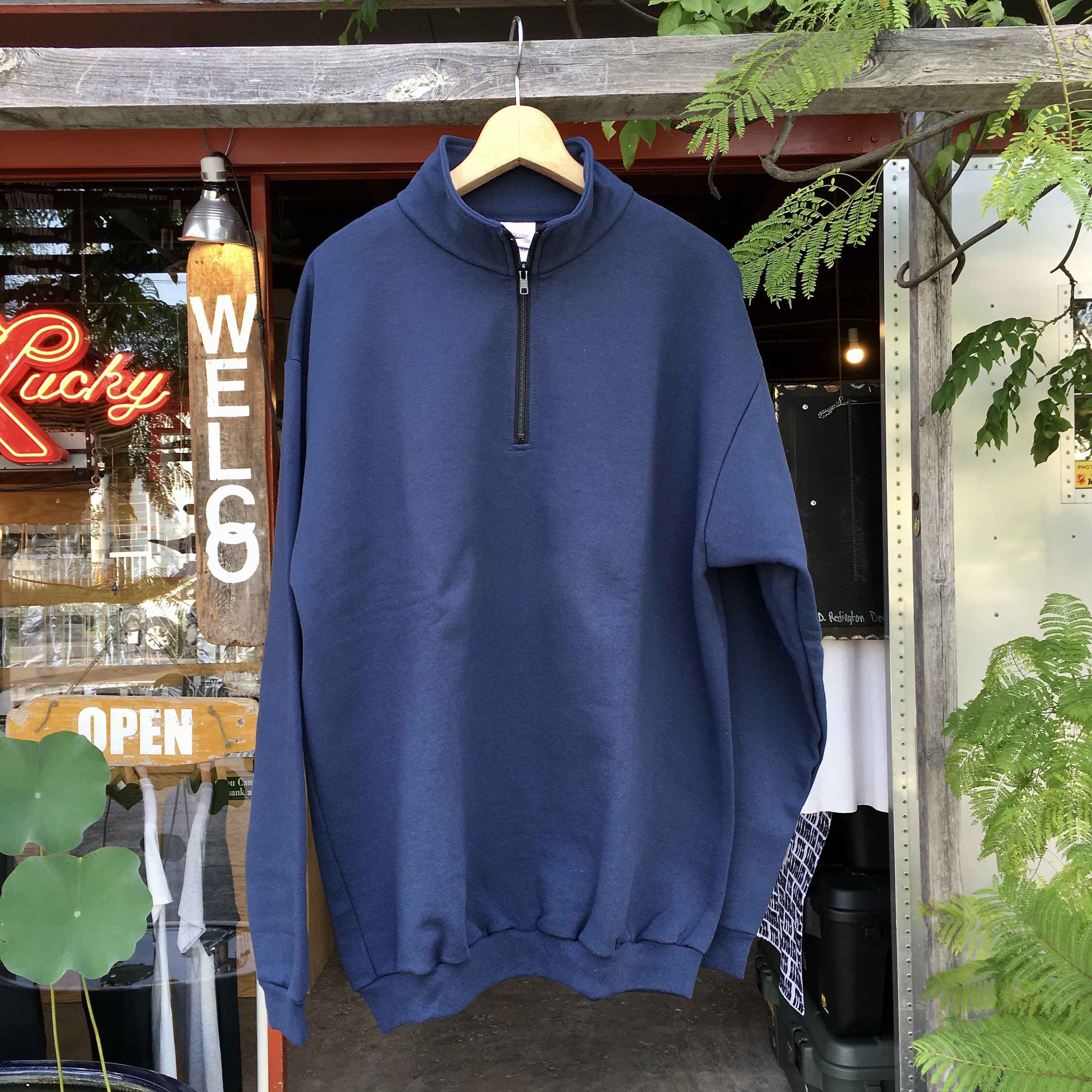 UNION LINE : QUARTER ZIP SWEATSHIRTS