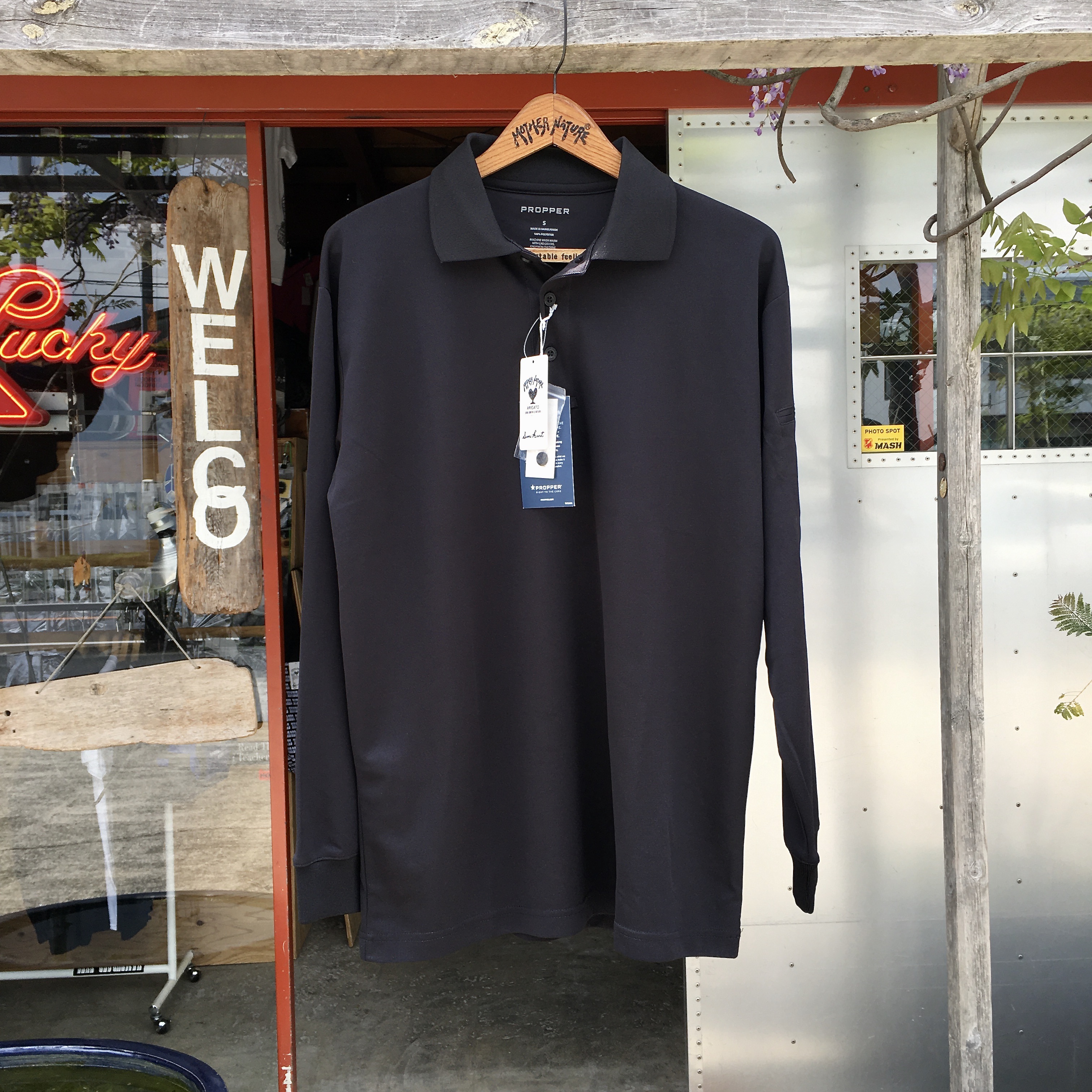 PROPPER : MENS UNIFORM L/S POLO 