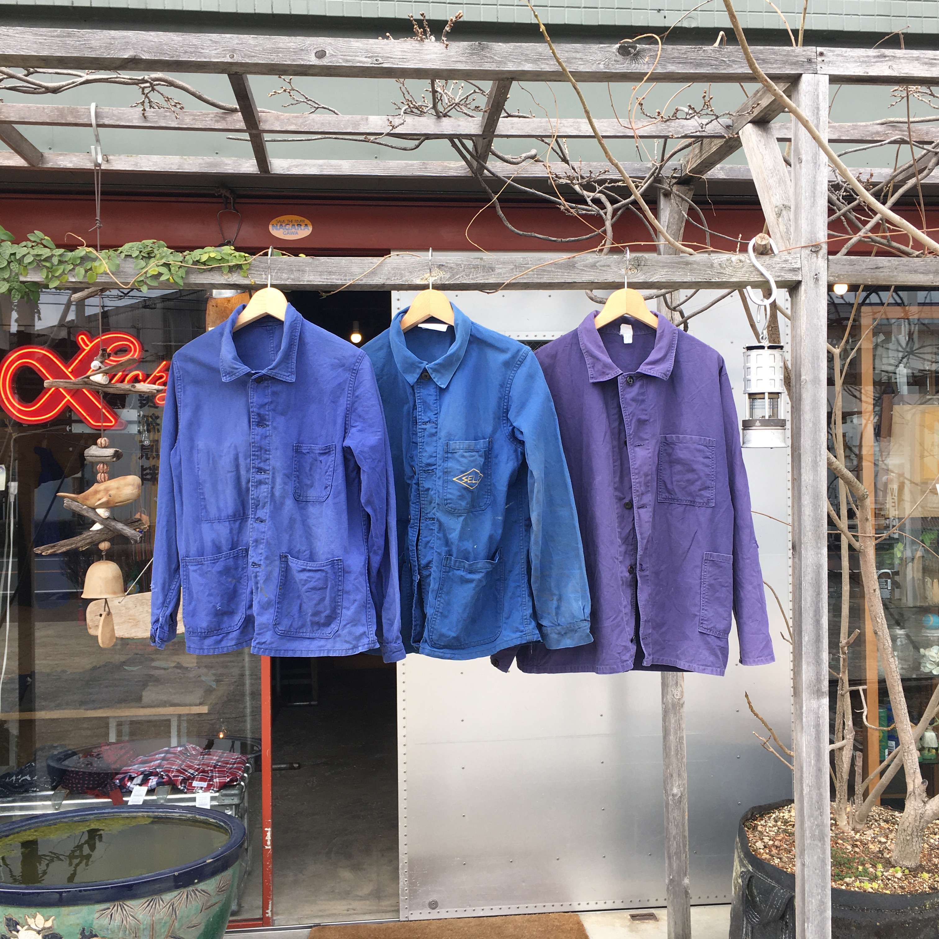 USED FRENCH WORK JACKET 
