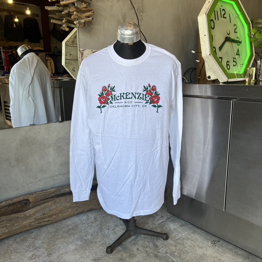 MCKENZIE&CO : CROWN OF ROSE LONG SLEEVE T