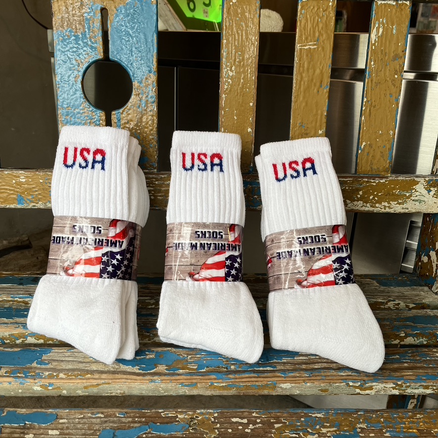 AWS : 3Pair Durable&Comfortable Crew Socks