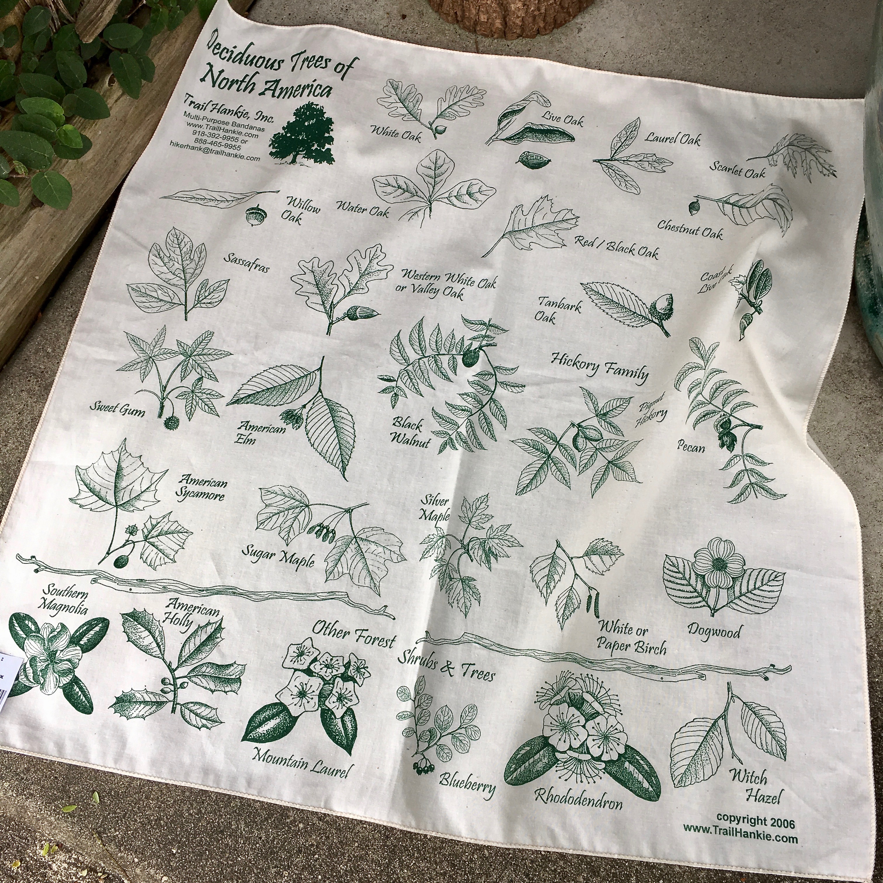 Trail Hankie : NORTH AMERICA BANDANAS 