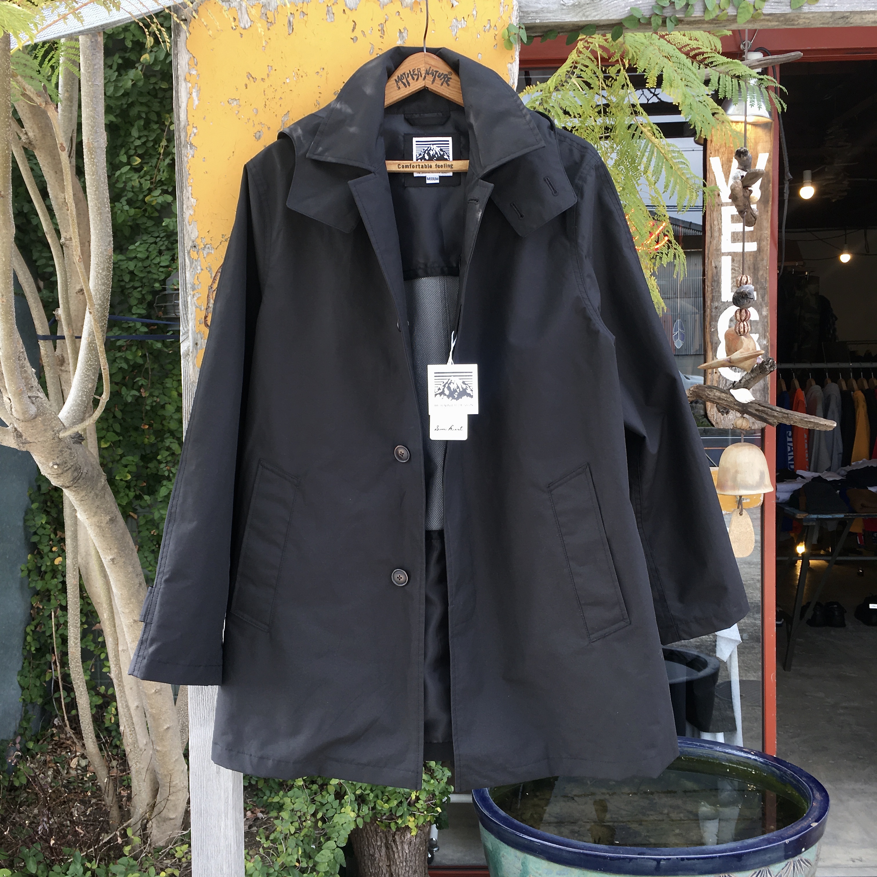 MT.RAINIER DESIGN：MRD STORMPROOF HOOD STATION COAT