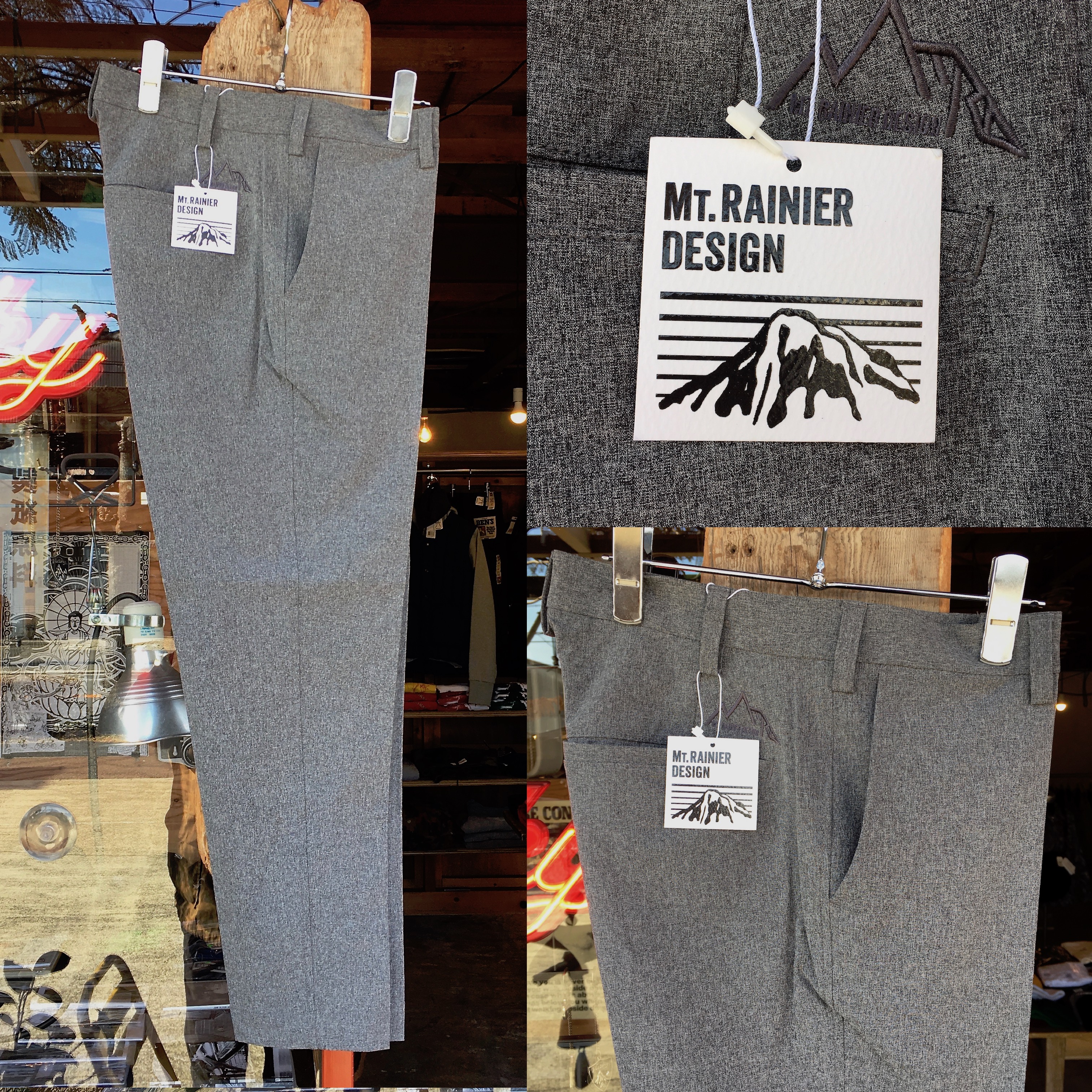 MT RAINIER DESIGN : MRD 360° NARROW TROUSERS