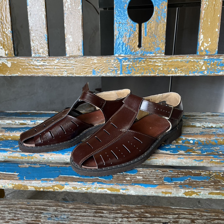Czech Military Leather Gurkha Sandal(Deadstock)