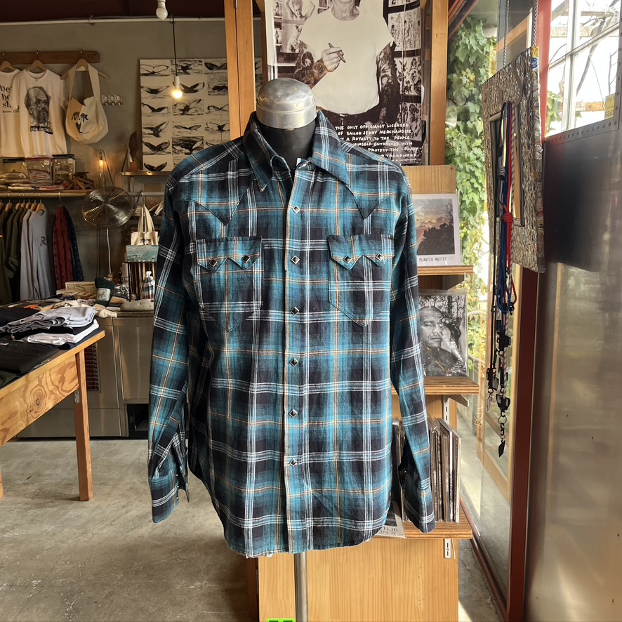 ROCKMOUNT : WESTERN LS SHIRTS(USED)
