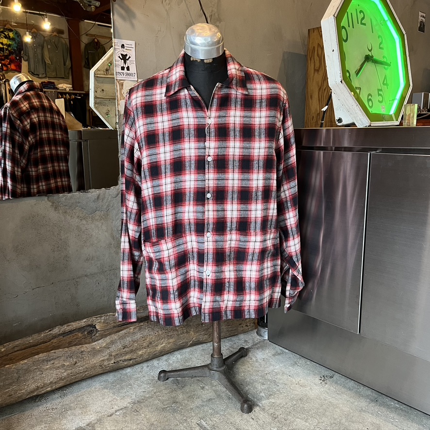 HIGH! STANDARD : BRUSHED FLANNEL WORK SMOCK SHIRTS