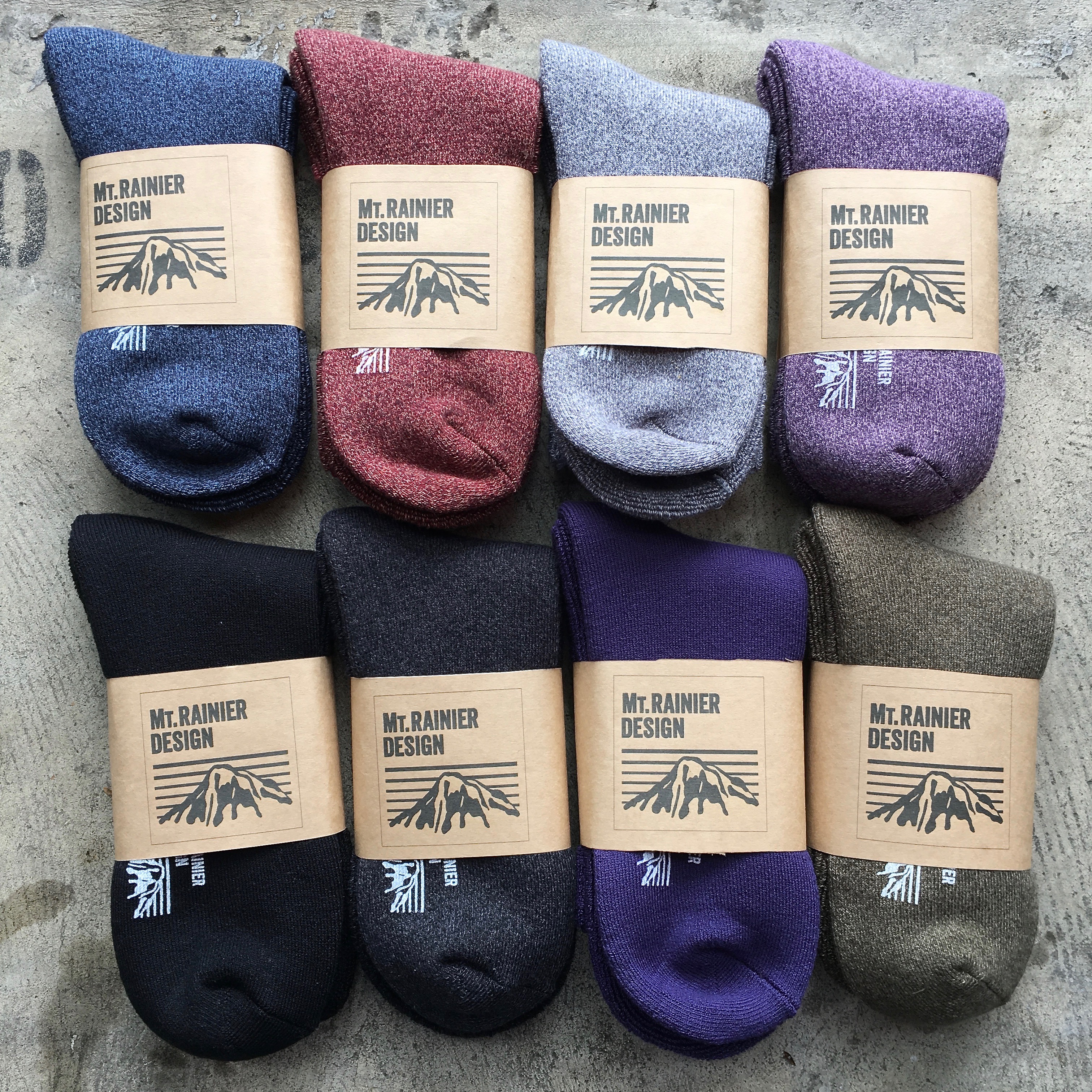 MT RAINIER DESIGN : MRD REVERSIBLE SOCKS REGULAR 