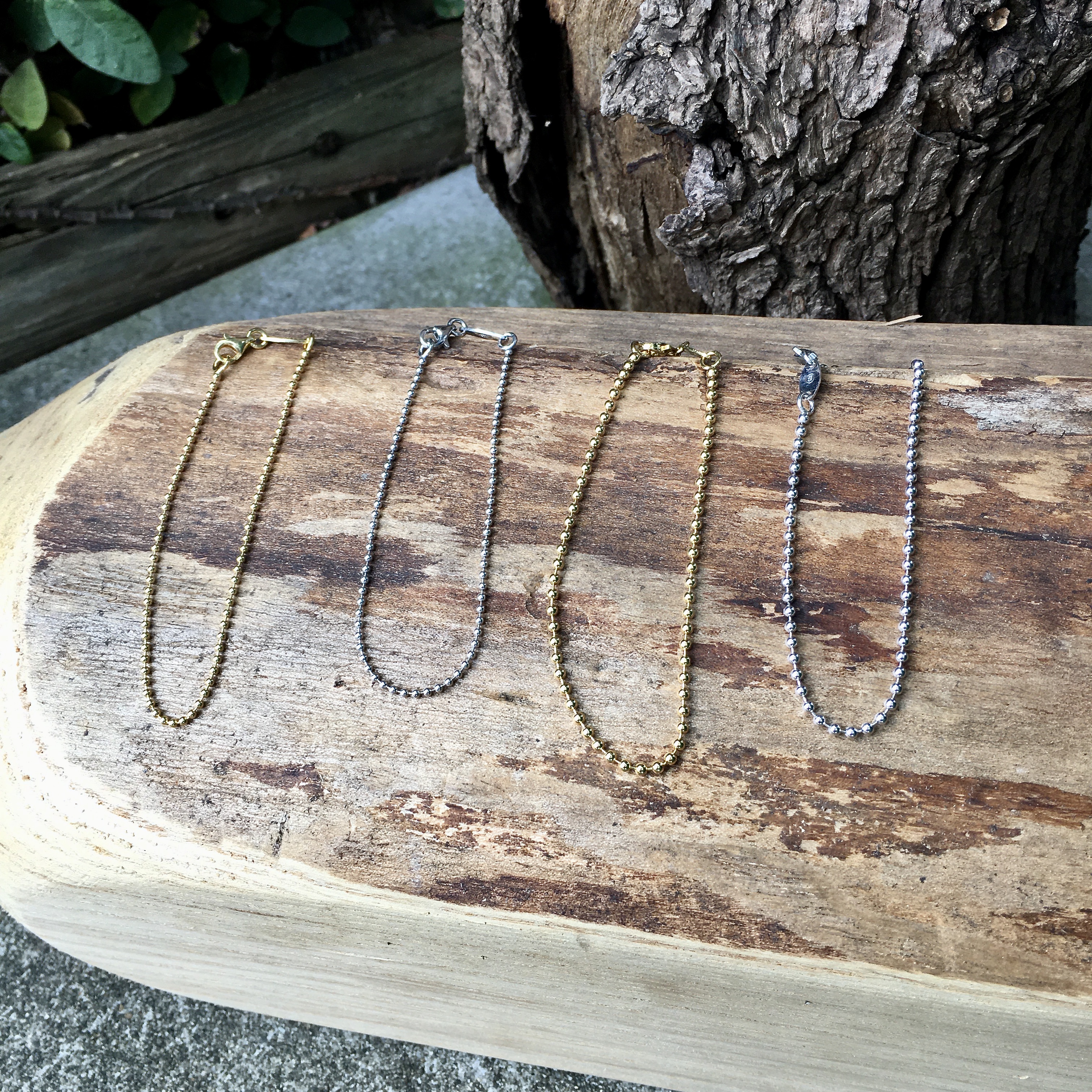 Argentidea: BALL CHAIN 1.5㎜ BRACELET ,2.0㎜ BRACELE