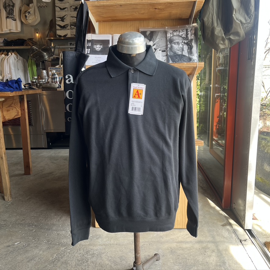 A+CAREER APPAREL :L/S Pique Knit Overshirt