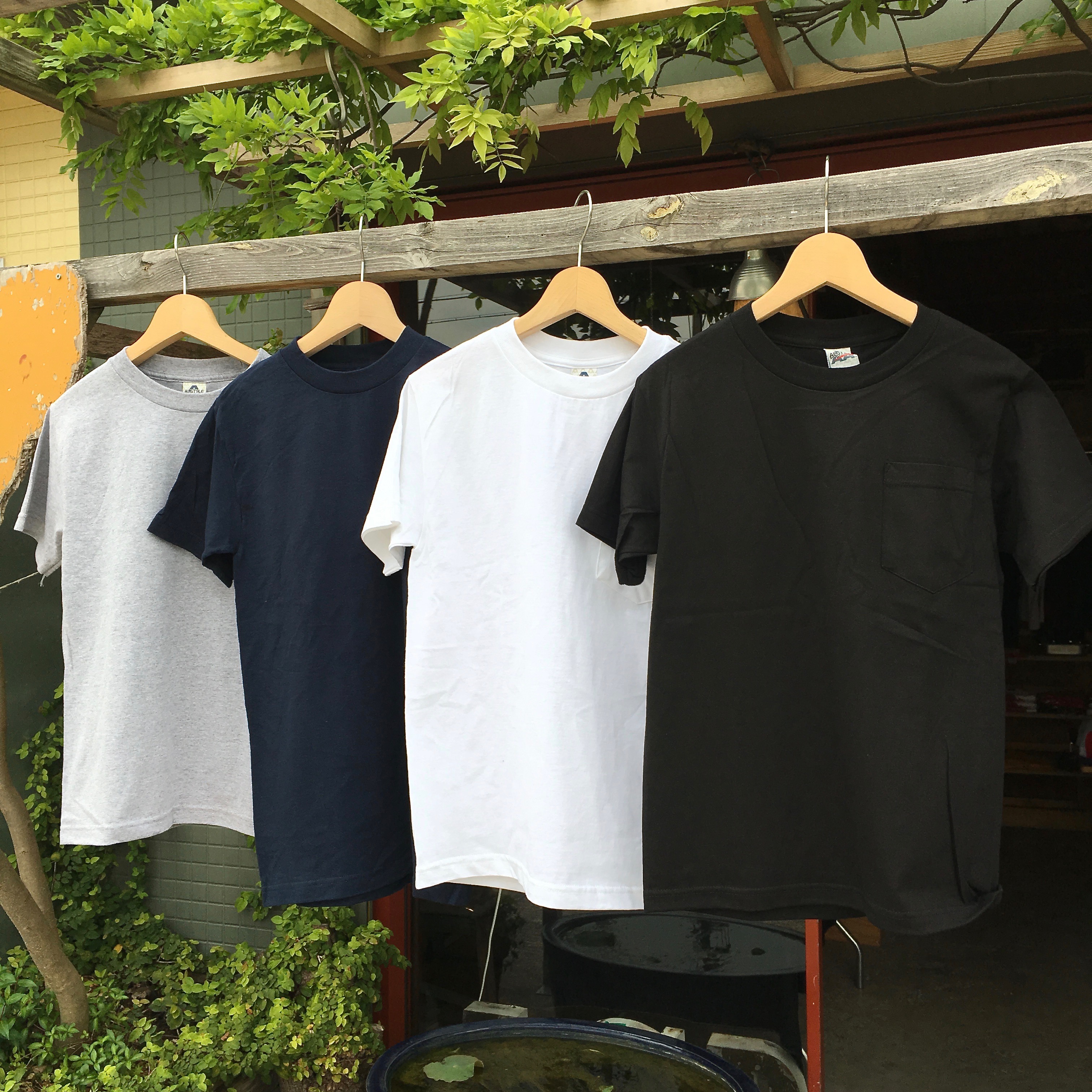 ALSTYLE APPREL : POCKET SS T-SHIRT