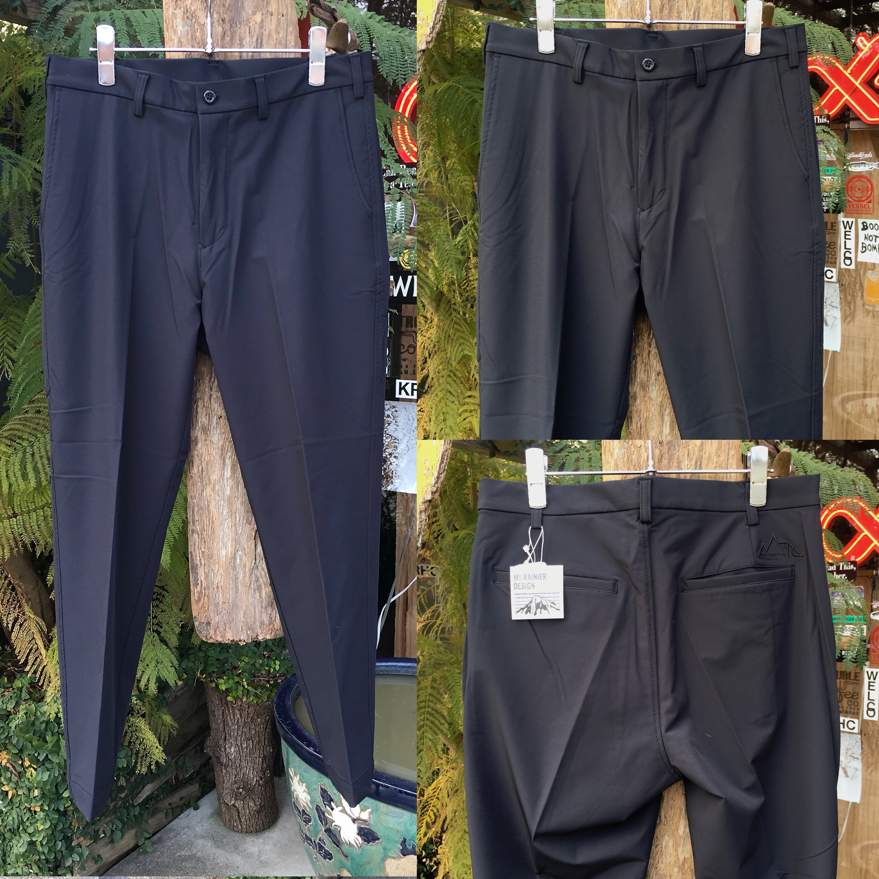 MT RAINIER DESIGN : MRD 360° NARROW TROUSERS MID-W