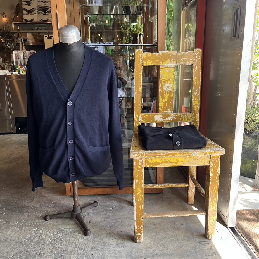 Edwards Garment : Jersey Knit Cotton Cardigan