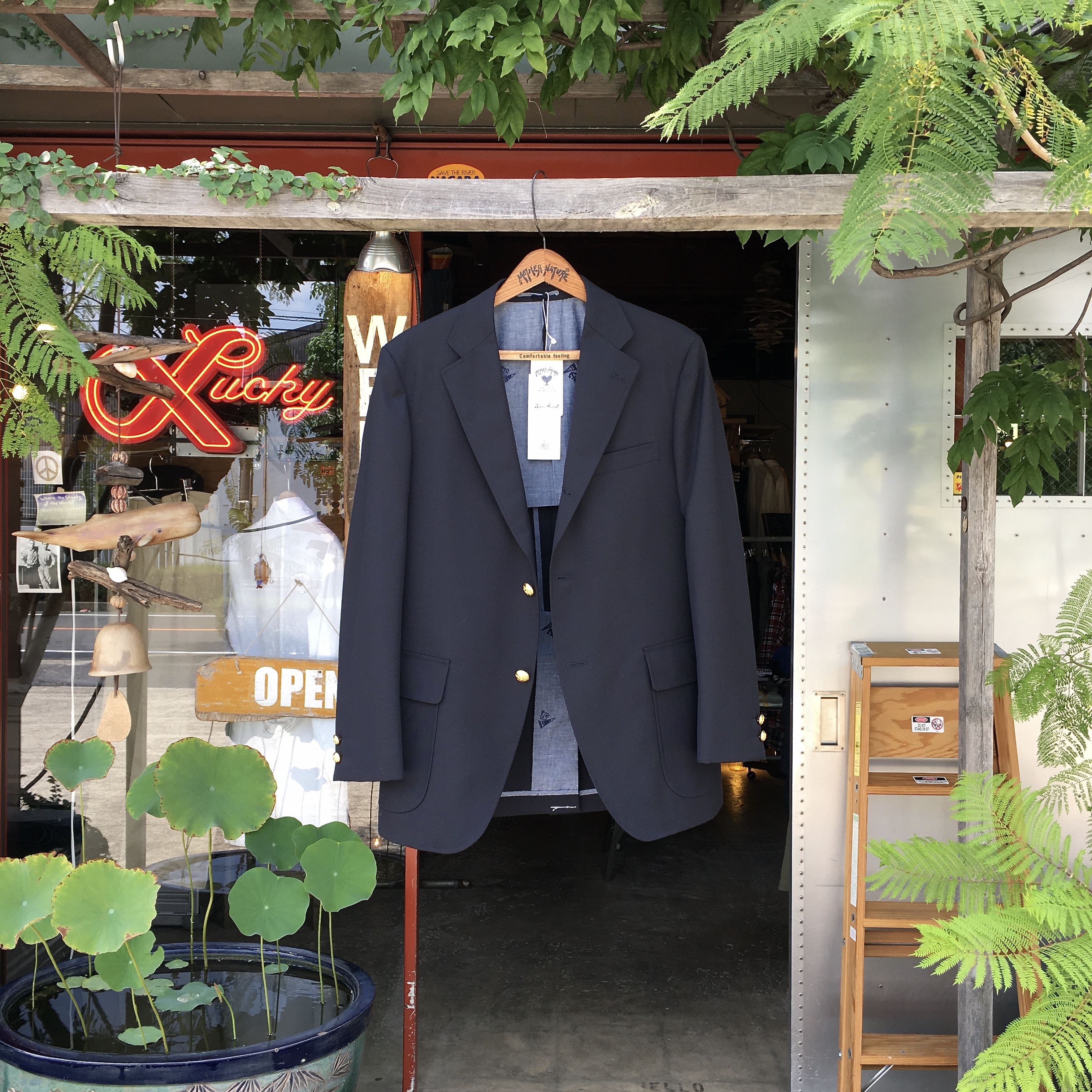 J PRESS/BLUE BLUE : NAVY BLAZER 