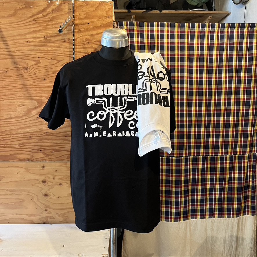 TROUBLE COFFEE : LOGO SS T