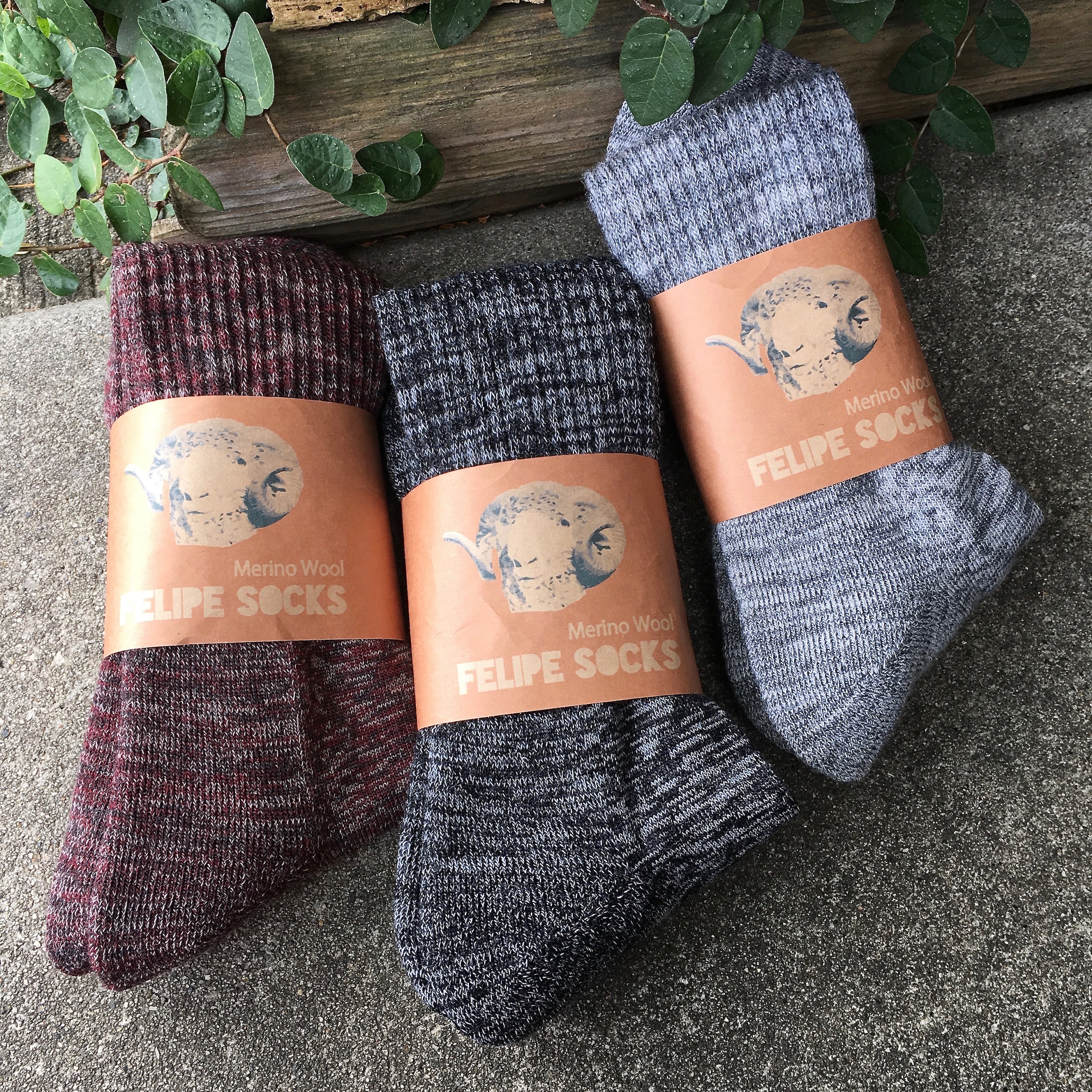 FELIPE SOCKS : MERINO WOOL SOCKS