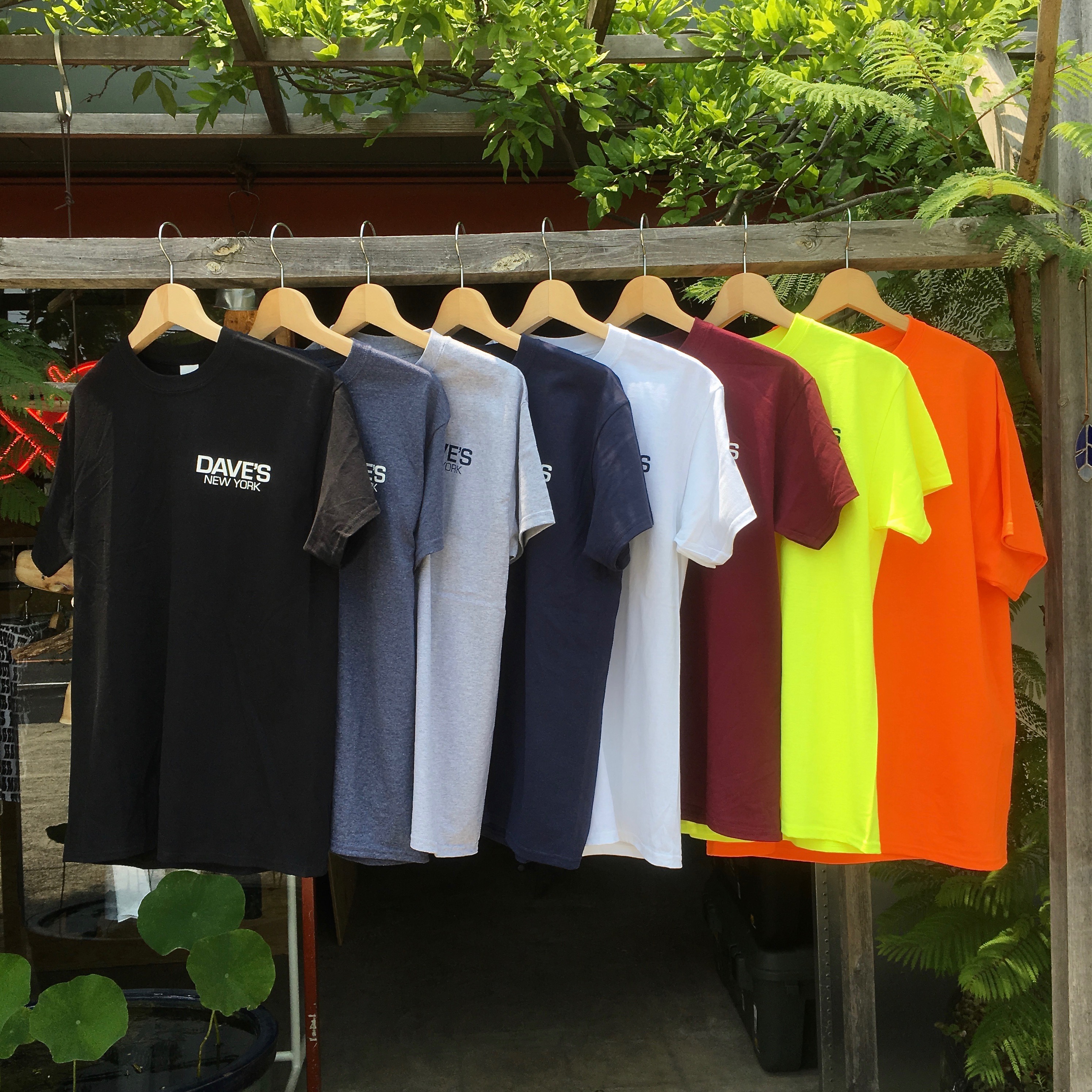 DAVE’S NEW YORK : Short Sleeve Work Logo T-Shirt 