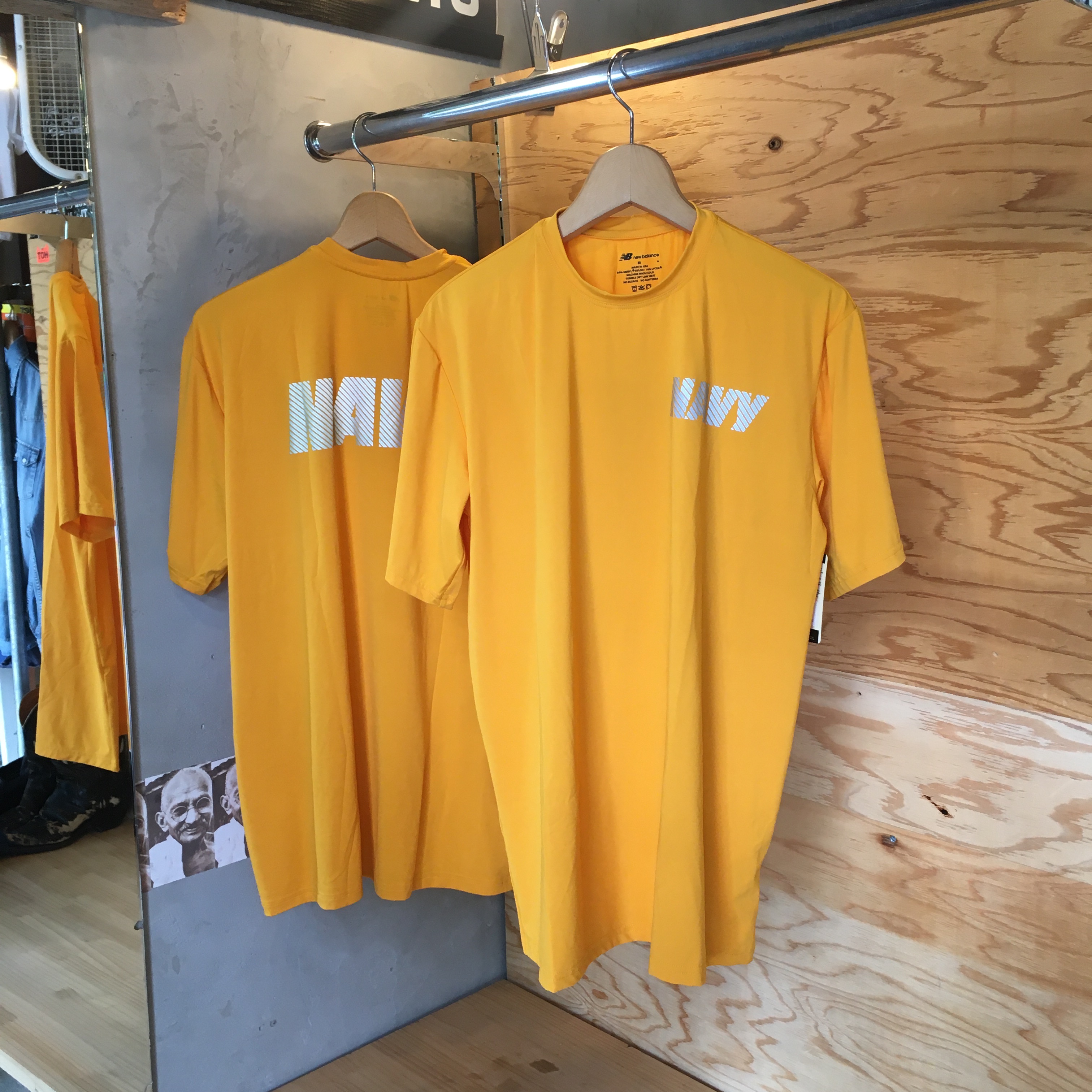 NEW BALANCE: DEADSTOCK US NAVY PT SHIRTS