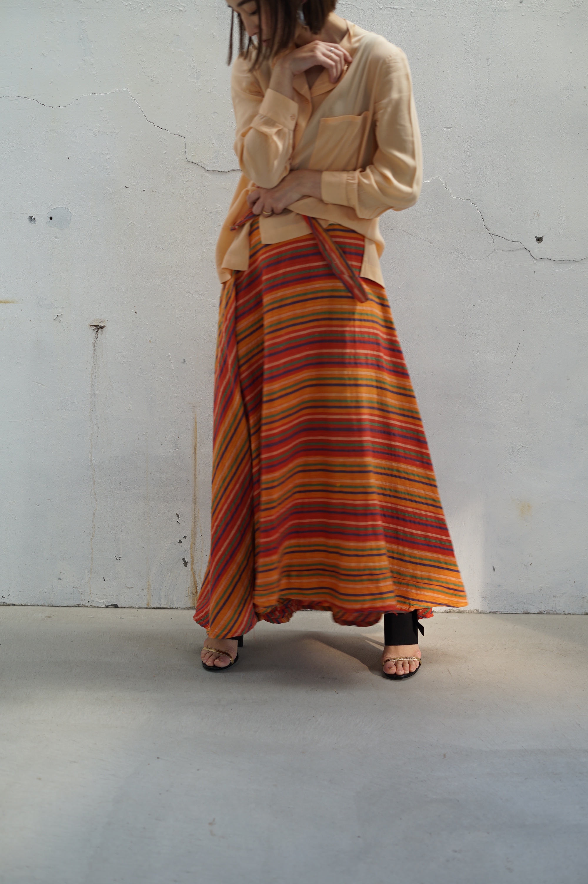 Vintage Indian Wrap Skirt