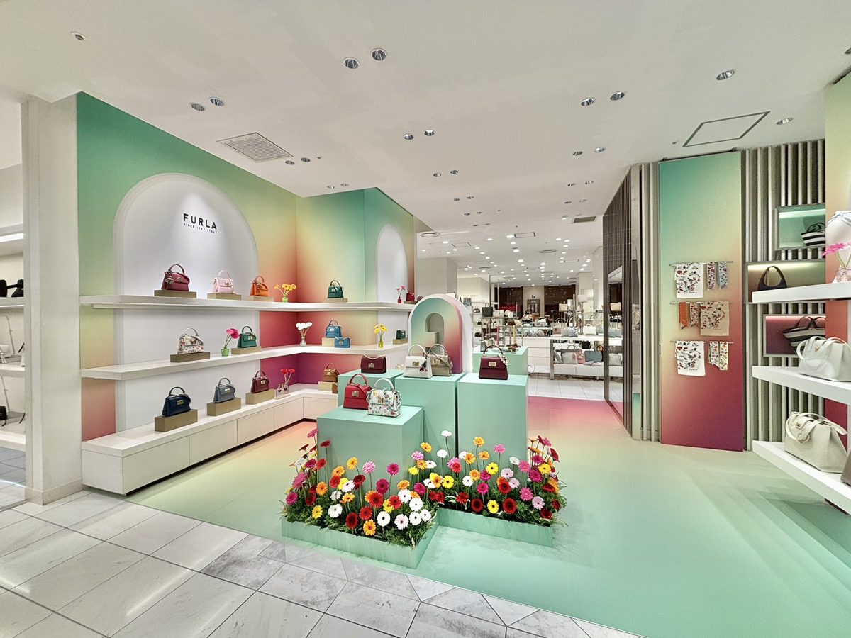 伊勢丹新宿店「FURLA 1927 POPUP STORE」のイベント装飾を担当しました！