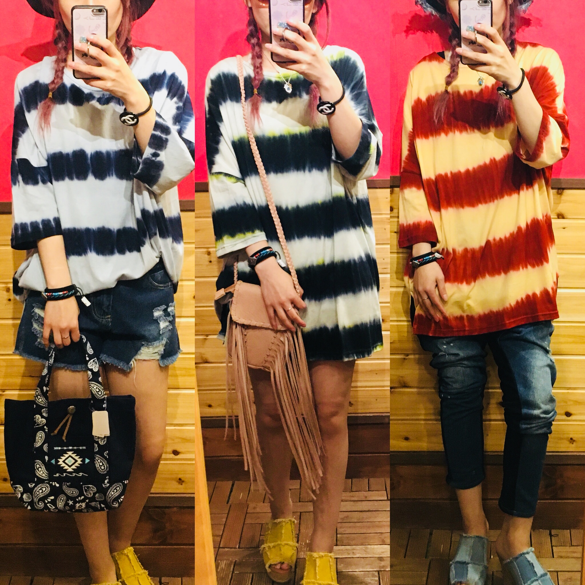 涼しく着られる ユニセックスなTシャツ✩*॰¨̮