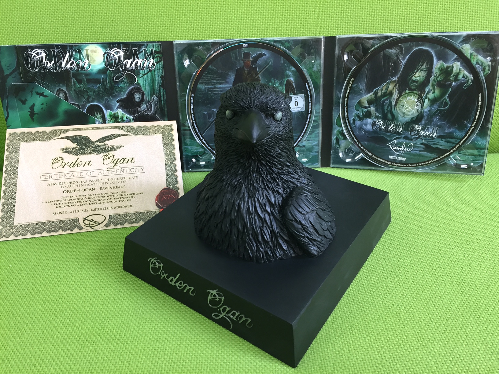 ORDEN OGAN "Ravenhead" Box Set 限定生産品入荷しました!!