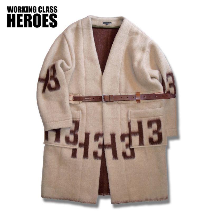 Working Class Heroes Hungary Blanket Nomad Coat 入荷