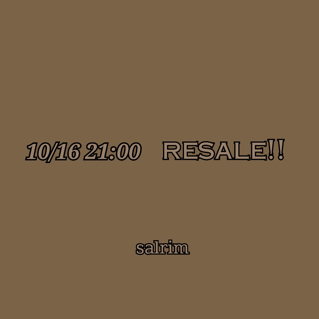本日、16日21:00～人気の為完売しておりました商品の再入荷販売を開始致します♪