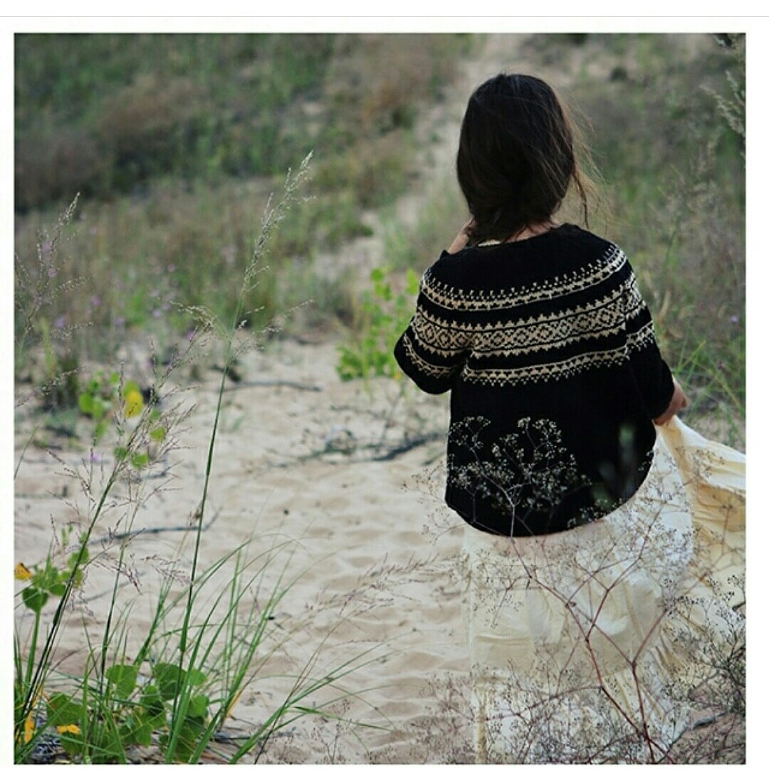 【jacquard knit】ノスタルジックな雰囲気のある主役ニット♡