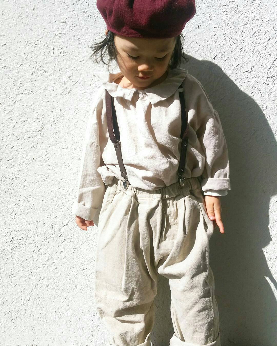 春の新作発売開始致しております！linen × linen × suspender.