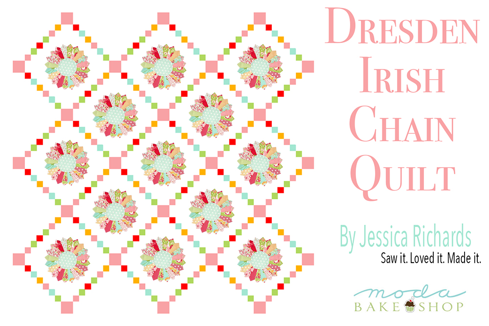 Dresden Irish Chainquilt  by Jessica Richards