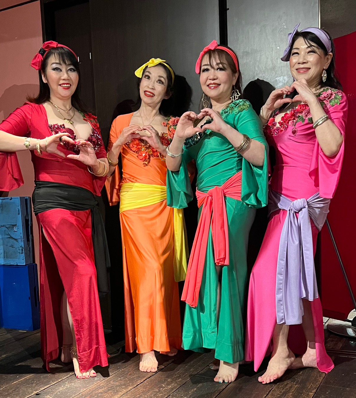 素敵な衣装💗のおかげで	2026.03.07 実力の3割増しで💃 終えることができました