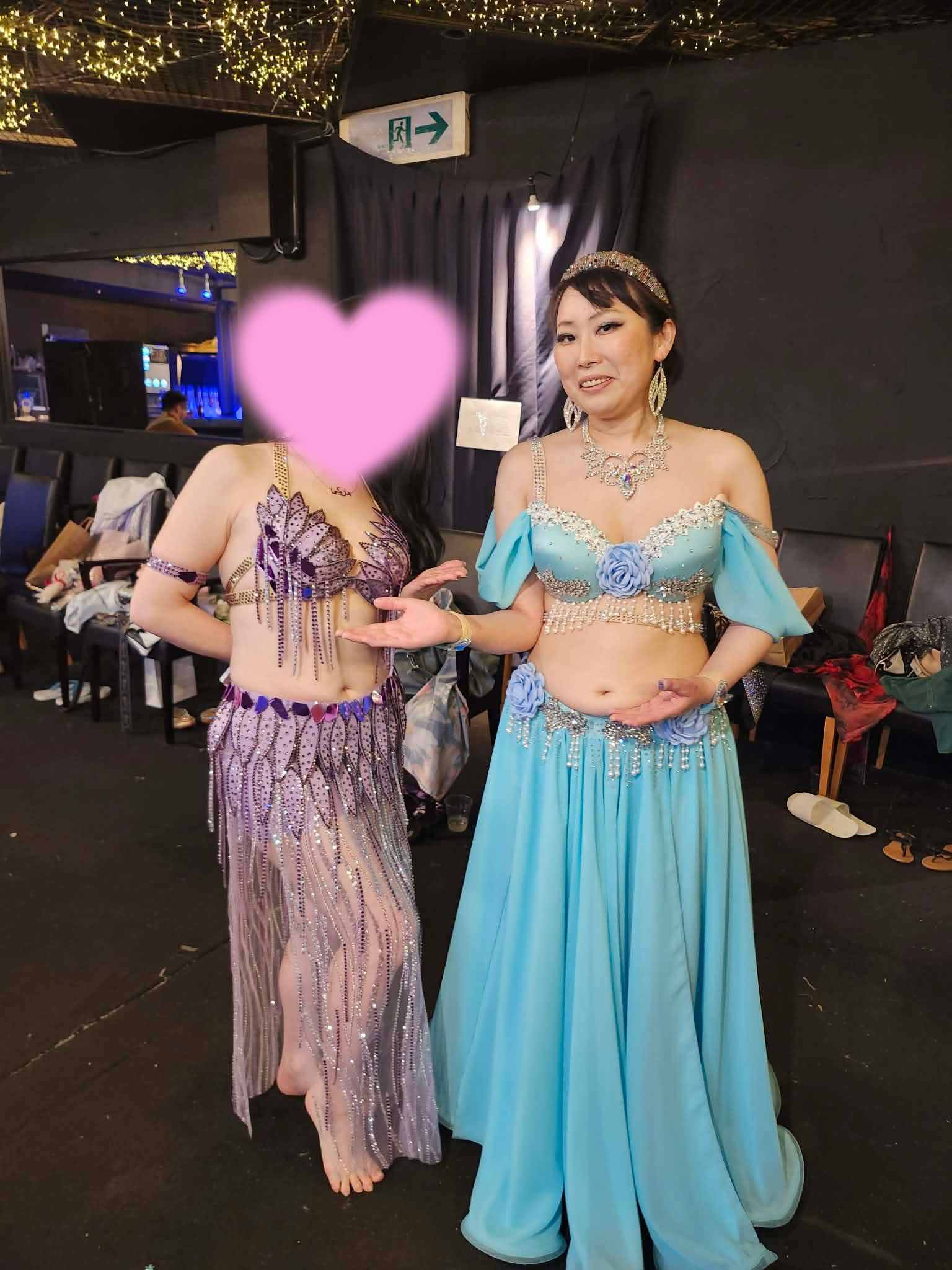 素敵な衣装で周りのダンサーさんからも好評でした🌸
