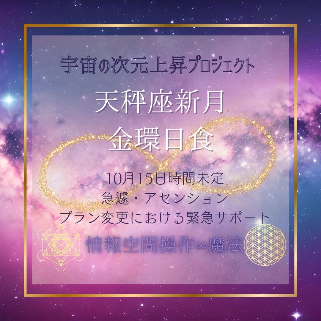 宇宙の次元情報プロジェクト☆追加情報♡10・11
