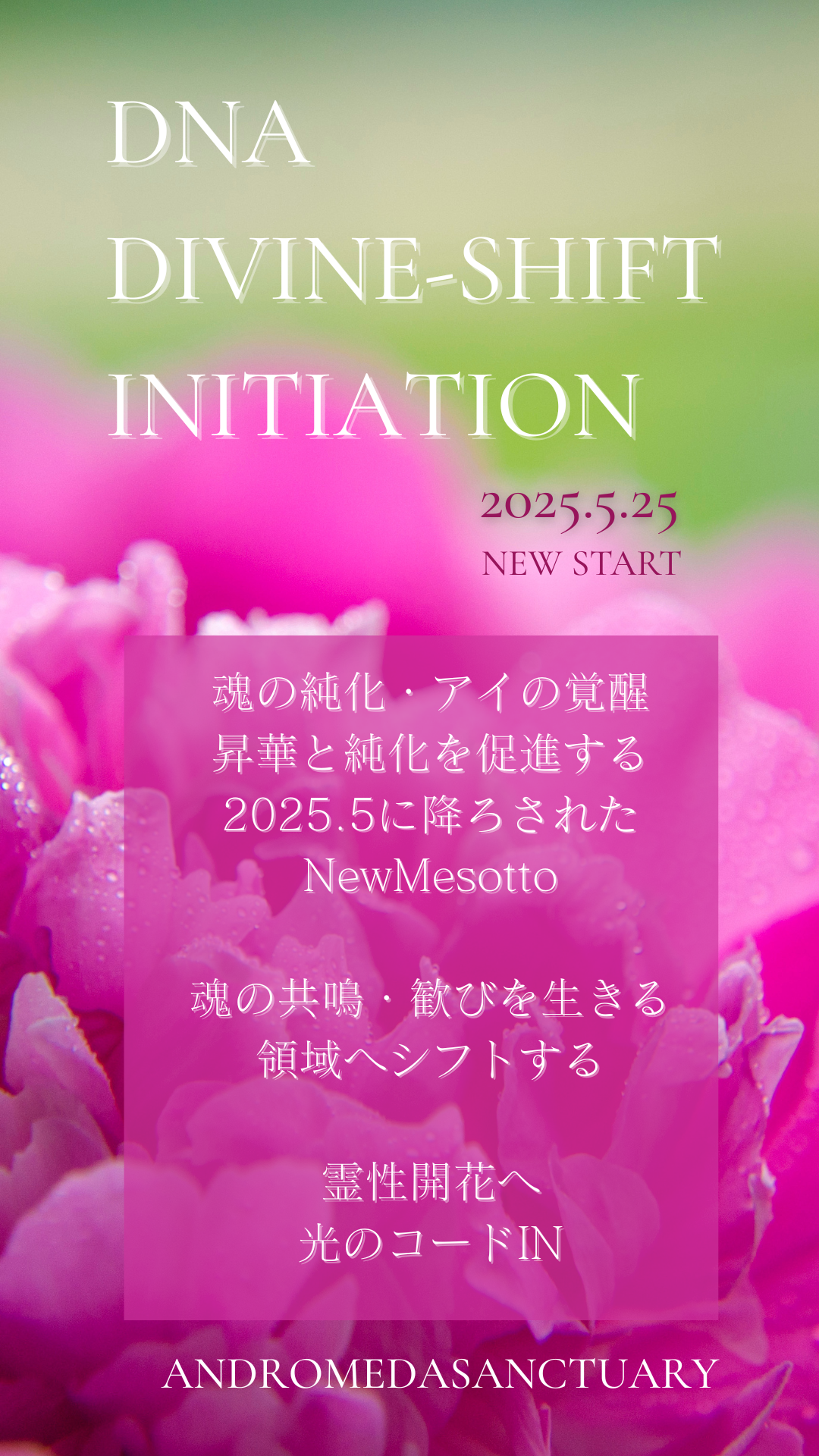 【魂の純化】と愛の覚醒へ♥