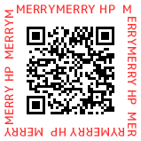 MERRYMERRYのホームページQRコード♪
