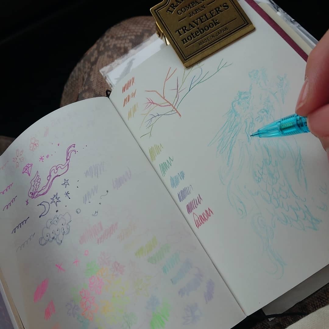 龍神さまを描くのが好き