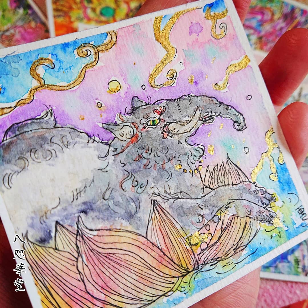 ミニ霊獣画